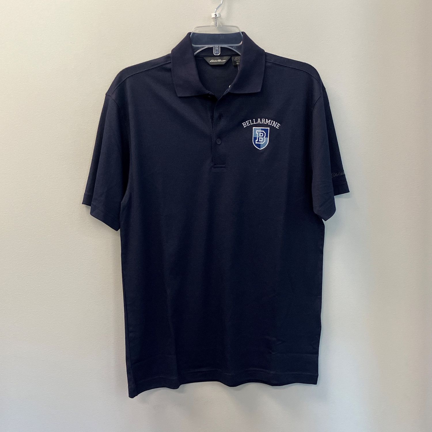 Eddie Bauer Navy Polo w/B Shield