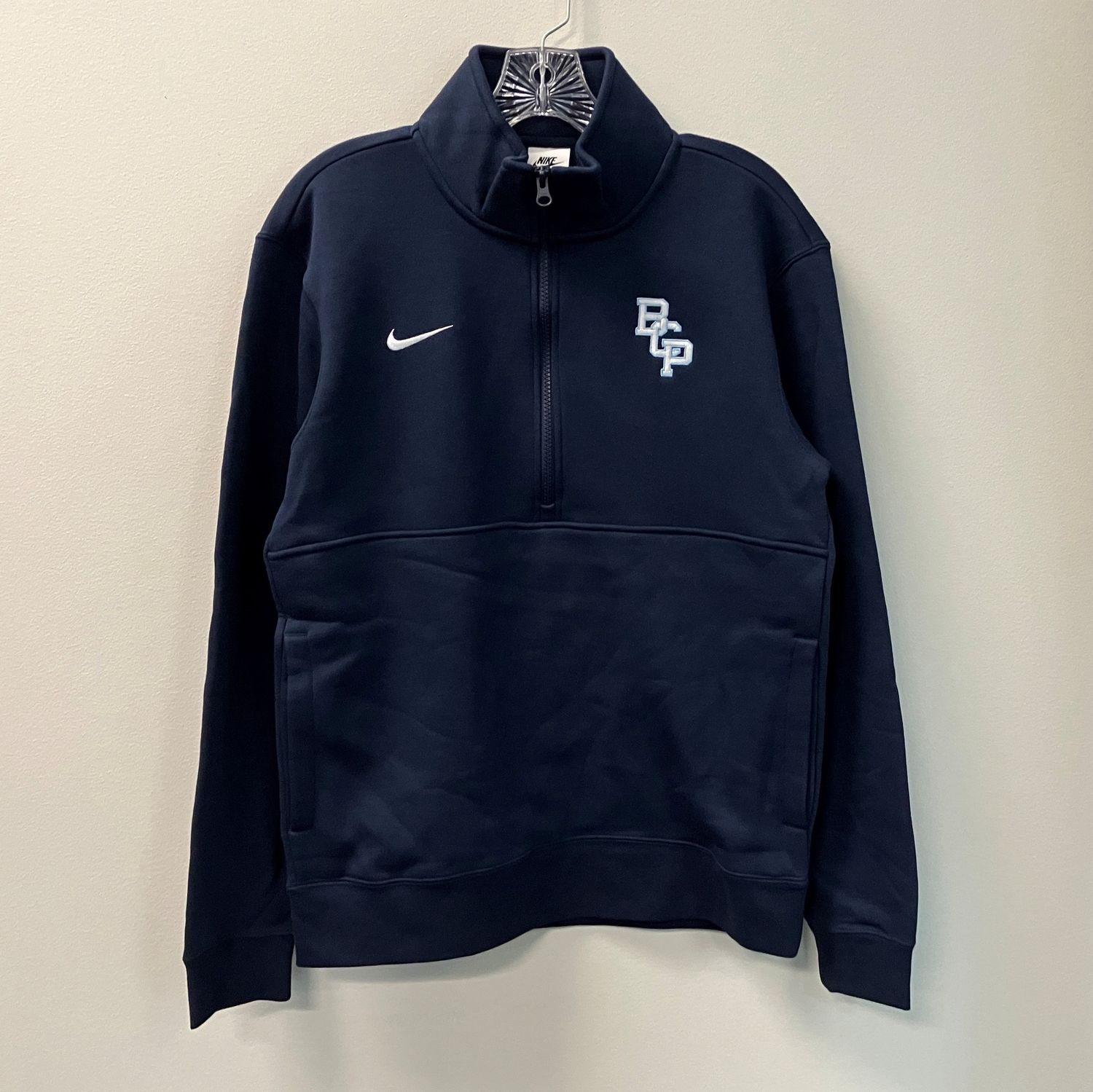 Nike Navy Fleece 1/2 Zip w/BCP