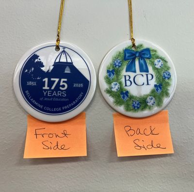 Bellarmine Holiday ornament