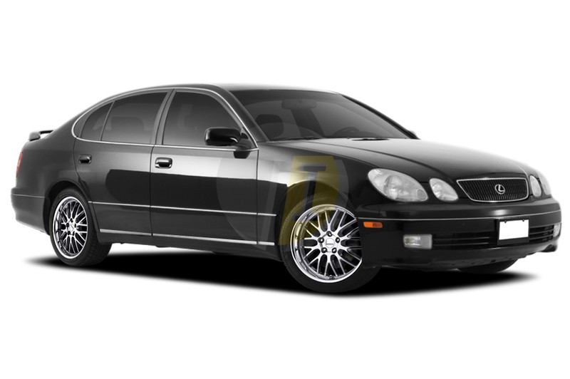 1998 - 2005 LEXUS GS 6 PC S.S Side Moldings
