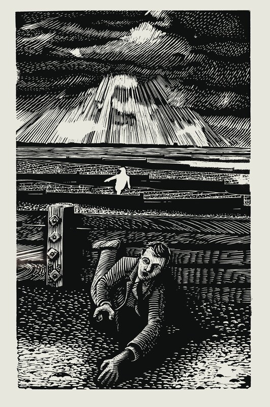 M R James - &#39;A figure in pale&#39;