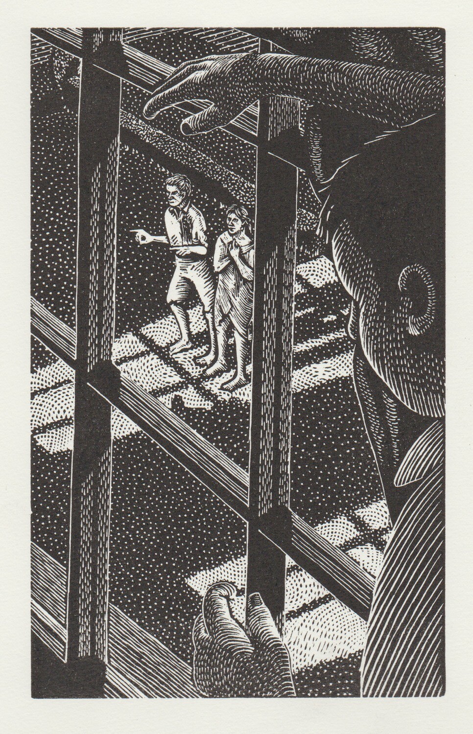 M R James - &#39;They stood side by side&#39;
