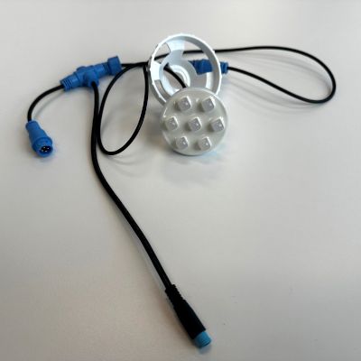 55-01170, LIGHT, LED, E+4W, L7 POL SLAVE LED