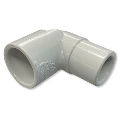 10-1775, ELL, PVC, 90, 1/2", ST