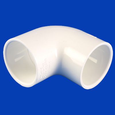 10-1590, ELL, PVC, 90, 1-1/2", SOC
