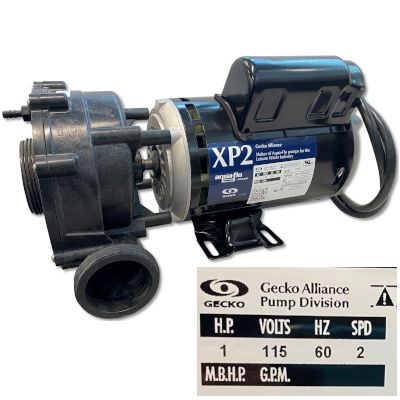 65-1945, PUMP, 1.0/2.0 HP, 115V, 56F, 60HZ, Two-Speed