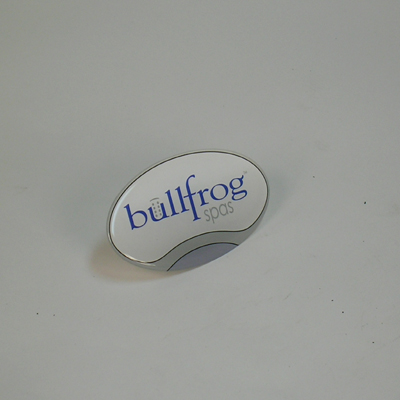 60-1015, Label, Spa Medallion, Bullfrog
