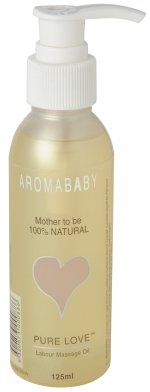 &#39;Pure Love&#39; labour massage oil by Aromababy $18.95
