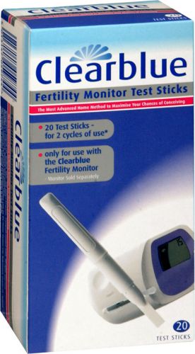 Clearblue fertility monitor test sticks
