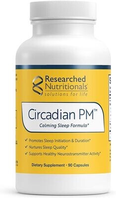 Researched Nutritionals Circadian PM, 90 Capsules