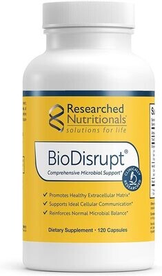 Researched Nutritionals BioDisrupt, 120 Capsules