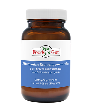 Foods for Gut Histamine Reducing Formula Probiotic Powder, 1.05oz