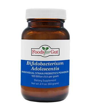 Foods for Gut Bifidobacterium Adolescentis Probiotic Powder, 2.11oz
