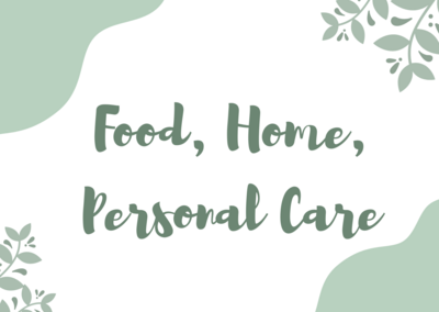 Food | Home | Personal Care