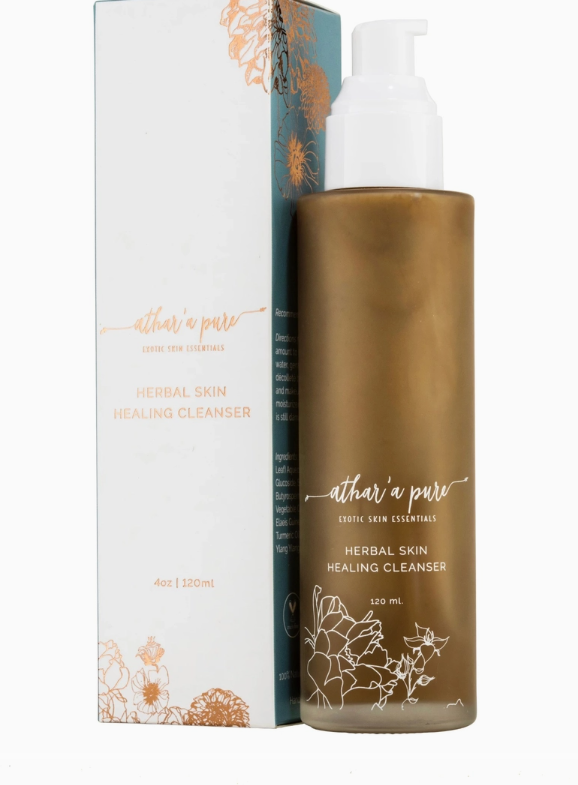 Athar'a Pure Herbal Skin Healing Cleanser, 120 mL
