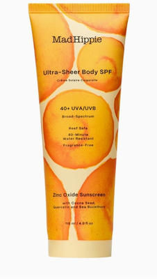 Mad Hippie Ultra Sheer Body Spf 40, 4 fl oz