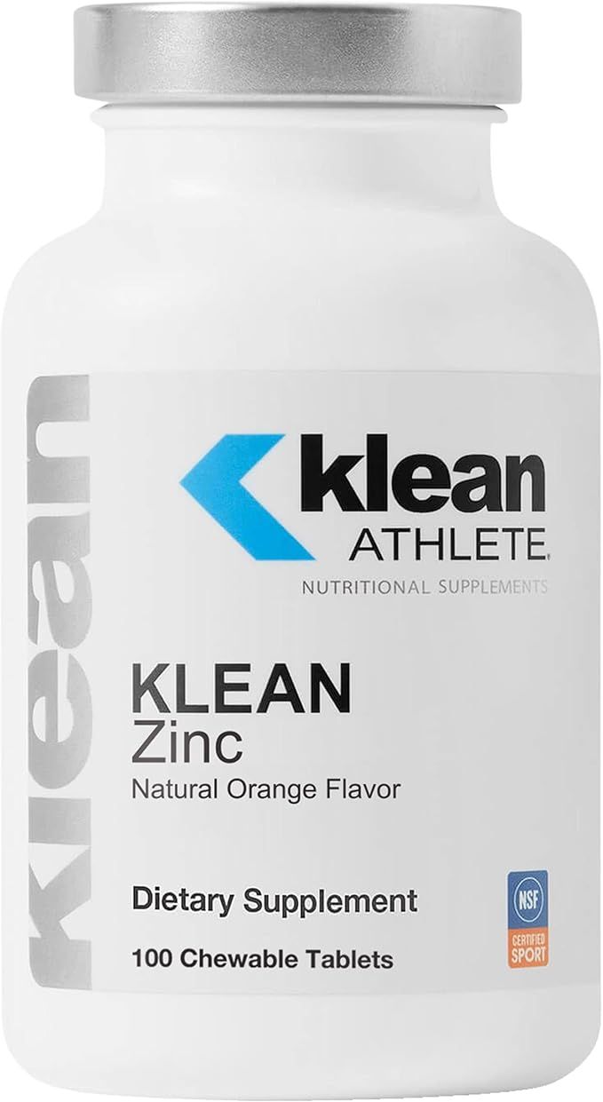 Klean Athlete Zinc, 100 Chewable Tablets