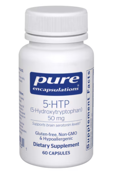 Pure Encapsulations 5-HTP, 60 capsules