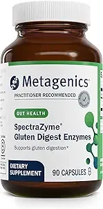 Metagenics SpectraZyme® Gluten Digest Enzymes, 90 capsules