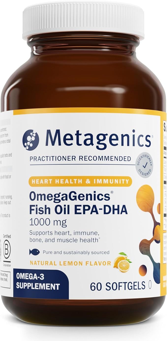 Metagenics OmegaGenics® Fish Oil EPA-DHA 1000 mg, 60 soft gels