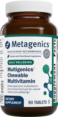 Metagenics Multigenics® Chewable Multivitamin, 90 Tablets