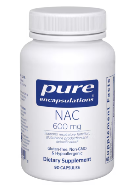 Pure Encapsulations NAC 600 mg, 90 Capsules
