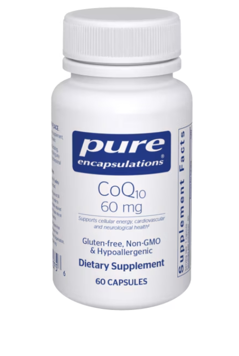 Pure Encapsulations CoQ10 60mg, 60 capsules