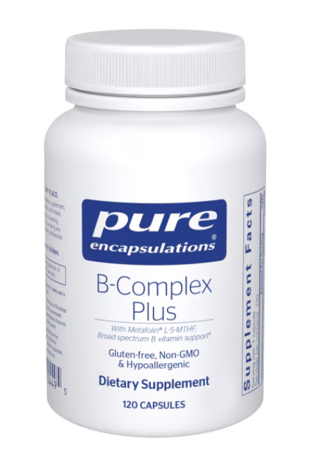 Pure Encapsulations B-Complex Plus, 120 capsules