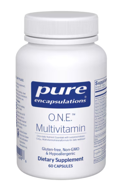 Pure Encapsulations O.N.E.™ Multivitamin, 60 capsules