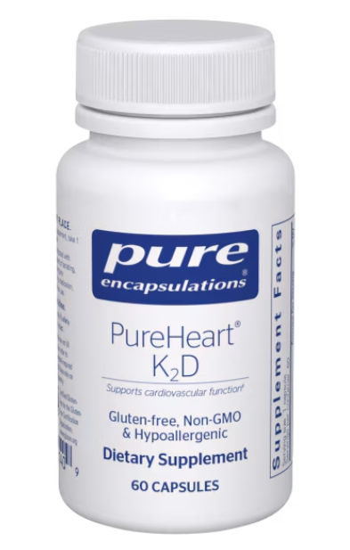 Pure Encapsulations PureHeart® K2D, 60 Capsules