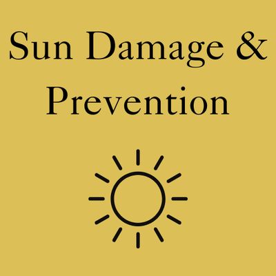 Sun Damage & Prevention