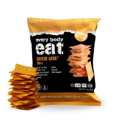 Every Body Eat Cheese-Less Snack Thins