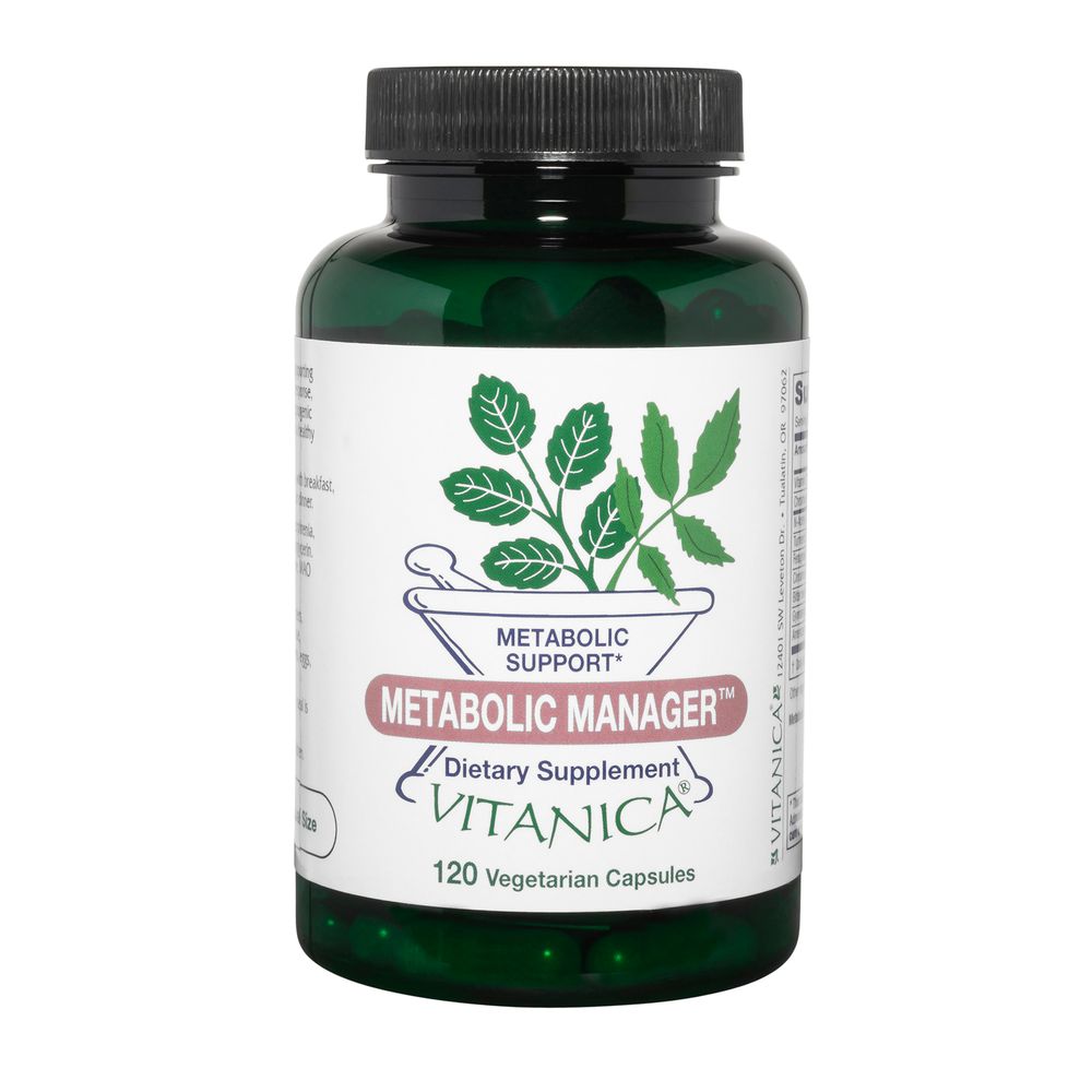 Vitanica Metabolic Manager, 120 Capsules