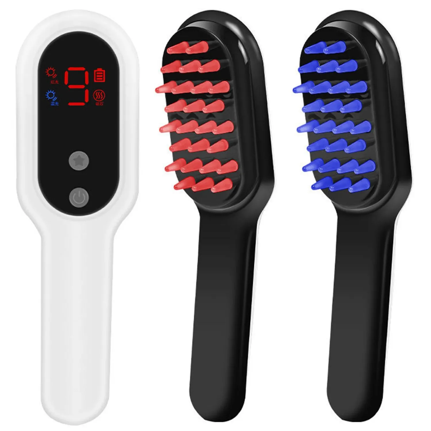 3 in 1 Phototherapy Massage Comb