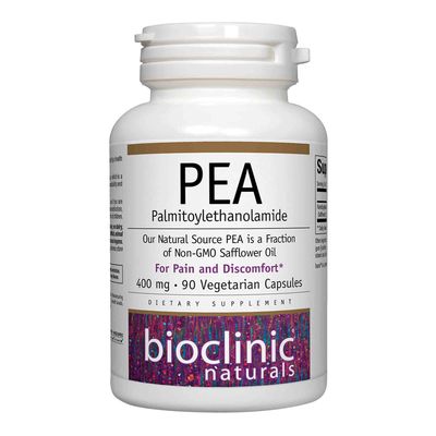 Bioclinic Naturals PEA (Palmitoylethanolamide), 90 Capsules
