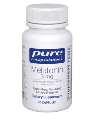 Pure Encapsulations Melatonin 3 mg, 60 Capsules