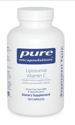 Pure Encapsulations Liposomal Vitamin C, 120 Capsules