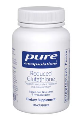 Pure Encapsulations Reduced Glutathione, 120 Capsules
