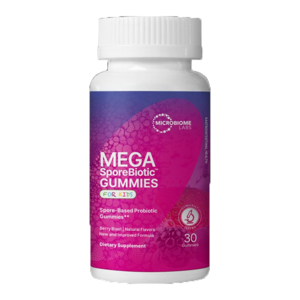 MegaSporeBiotic Gummies For Kids, 30 Gummies
