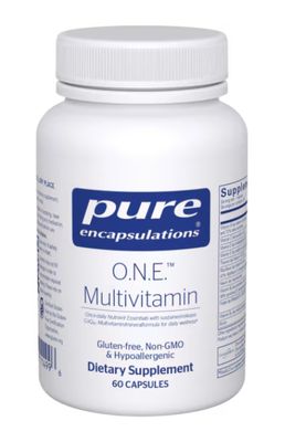 Pure Encapsulations O.N.E.™ Multivitamin, 60 capsules