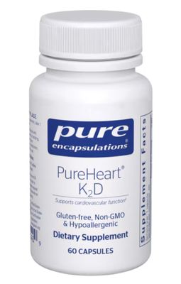 Pure Encapsulations PureHeart® K2D, 60 Capsules