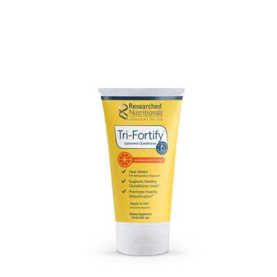 Researched Nutritionals Tri-Fortify® Liposomal Glutathione Orange Flavor, 5 Fl Oz