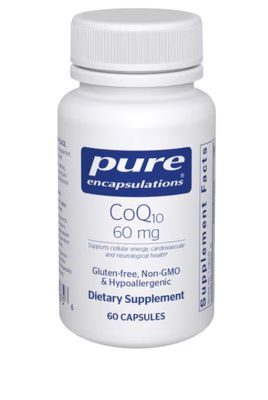 Pure Encapsulations CoQ10 60mg, 60 capsules