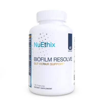 NuEthix Biofilm Resolve, 120 Capsules