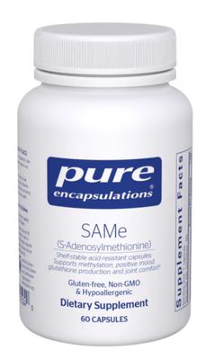 Pure Encapsulations SAMe, 60 Capsules