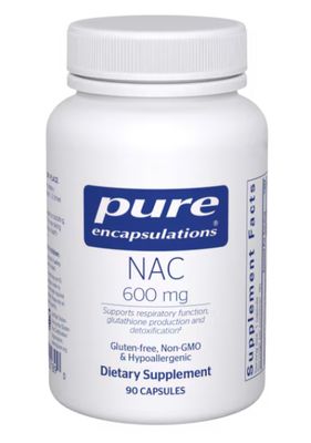 Pure Encapsulations NAC 600 mg, 90 Capsules