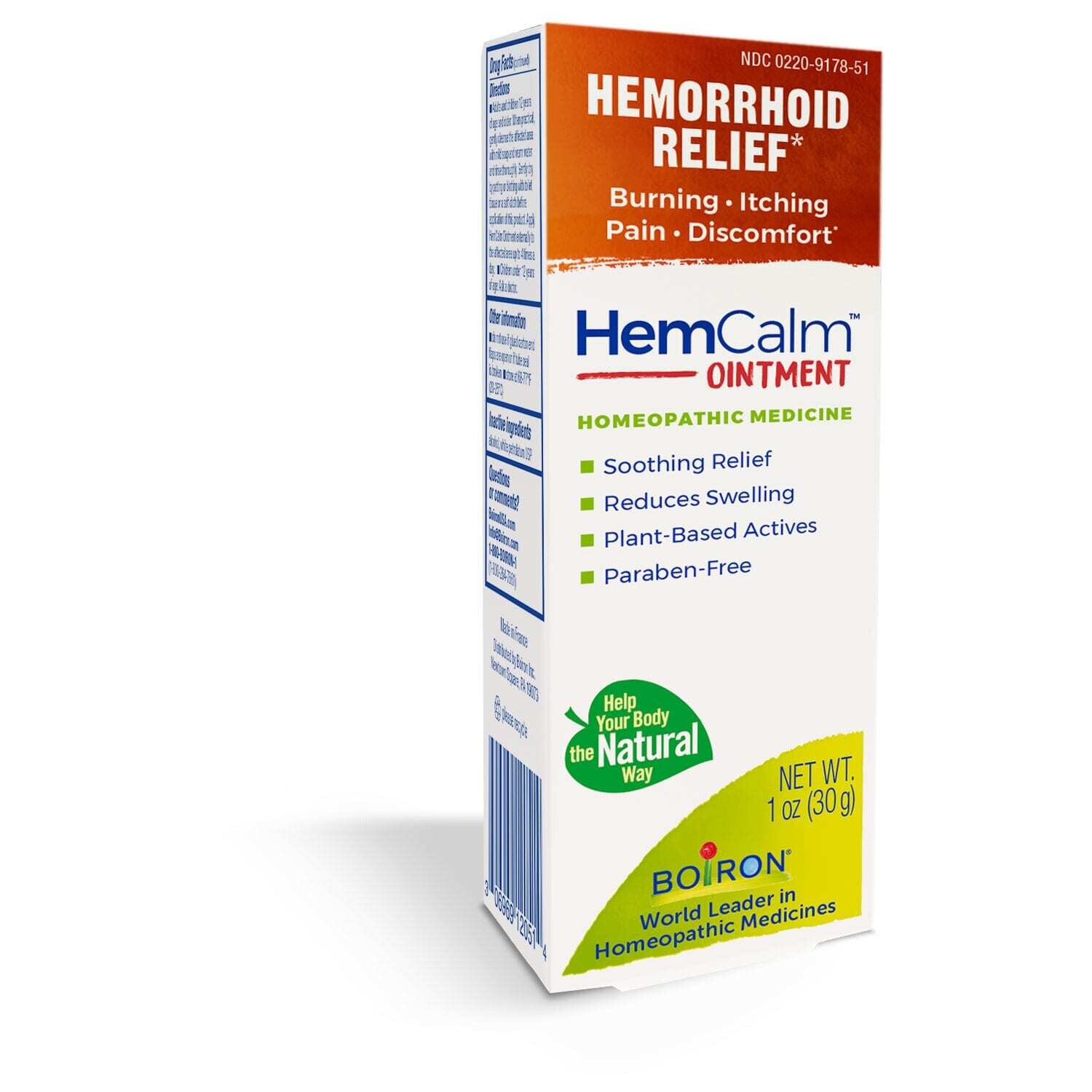 Boiron HemCalm® Ointment, 1 oz
