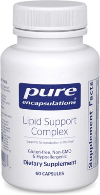 Pure Encapsulations Lipid Support Complex, 60 Capsules