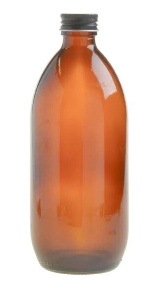 Bottle Amber+cap 500ml