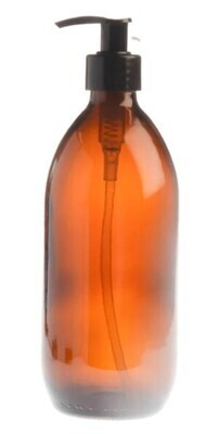 Bottle Amber+Pump 500ml